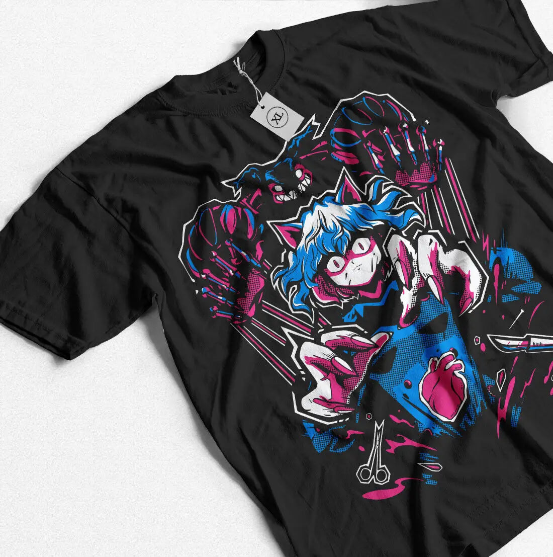 Hunter x Hunter – Neferpitou, Gon, Killua, Hisoka & Kite T-shirt Unisexe