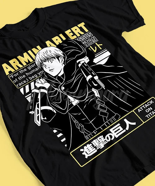 Attack on Titan – Armin Arlert Final Battle T-shirt Unisex