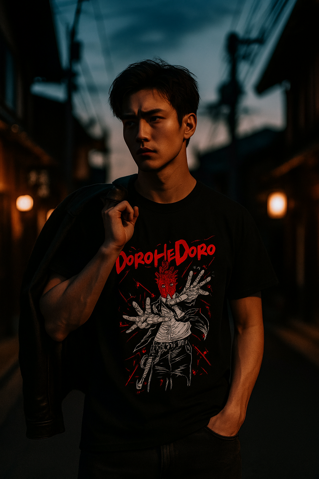 Dorohedoro – Shin, Noi, Nikaido & Kaiman T-shirt Unisexe