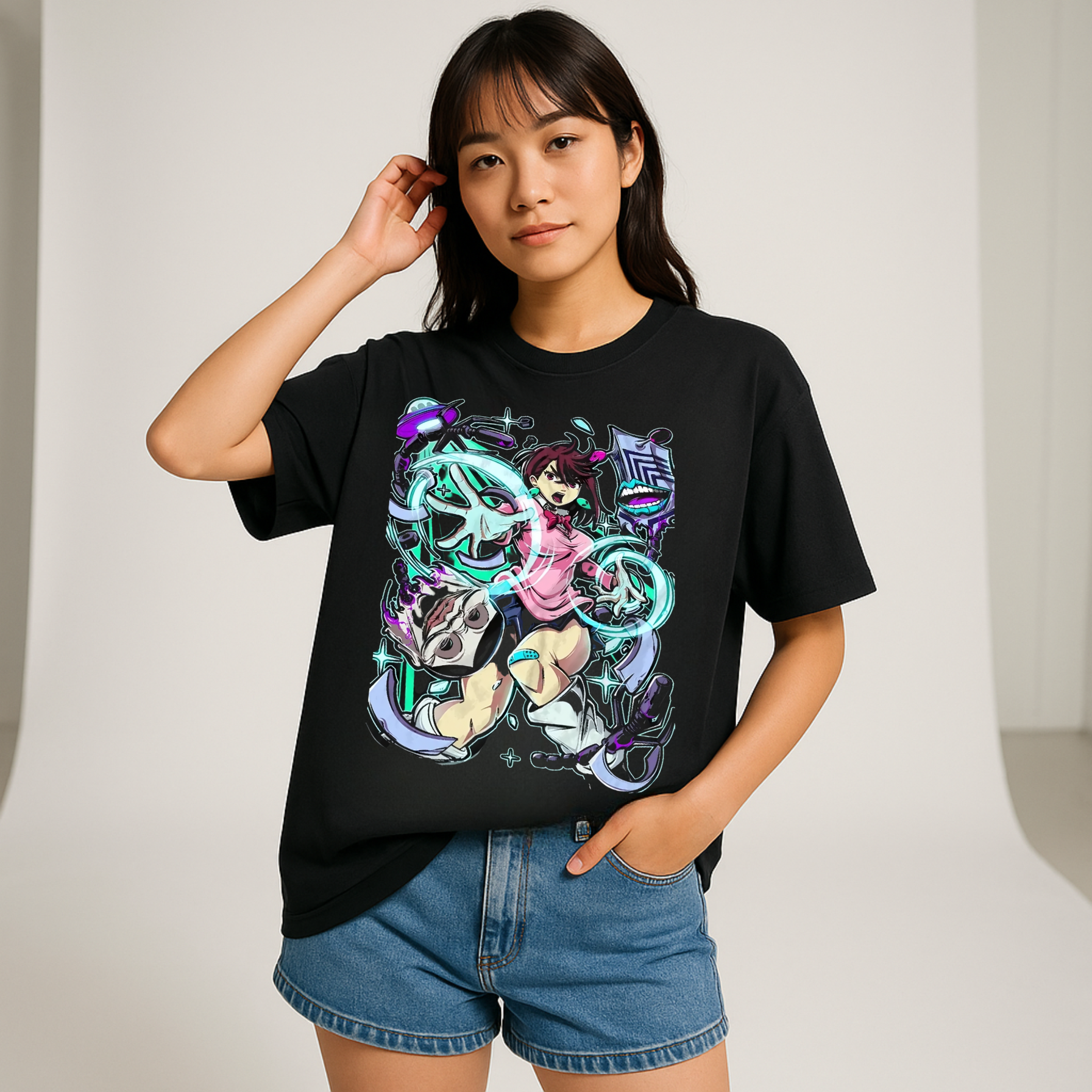 Dandadan – Momo Ayase T-shirt Unisexe