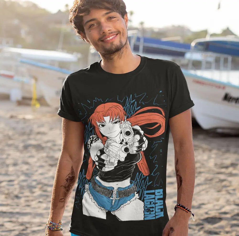 Black Lagoon – Revy T-shirt Unisexe