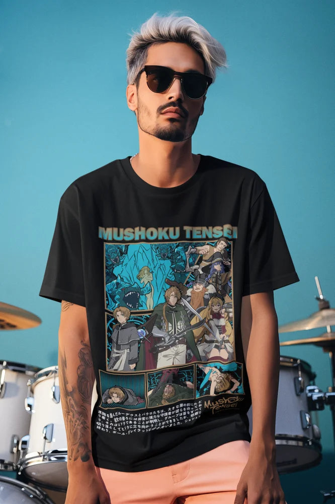Mushoku Tensei – Migurdia T-shirt (Jobless Reincarnation)
