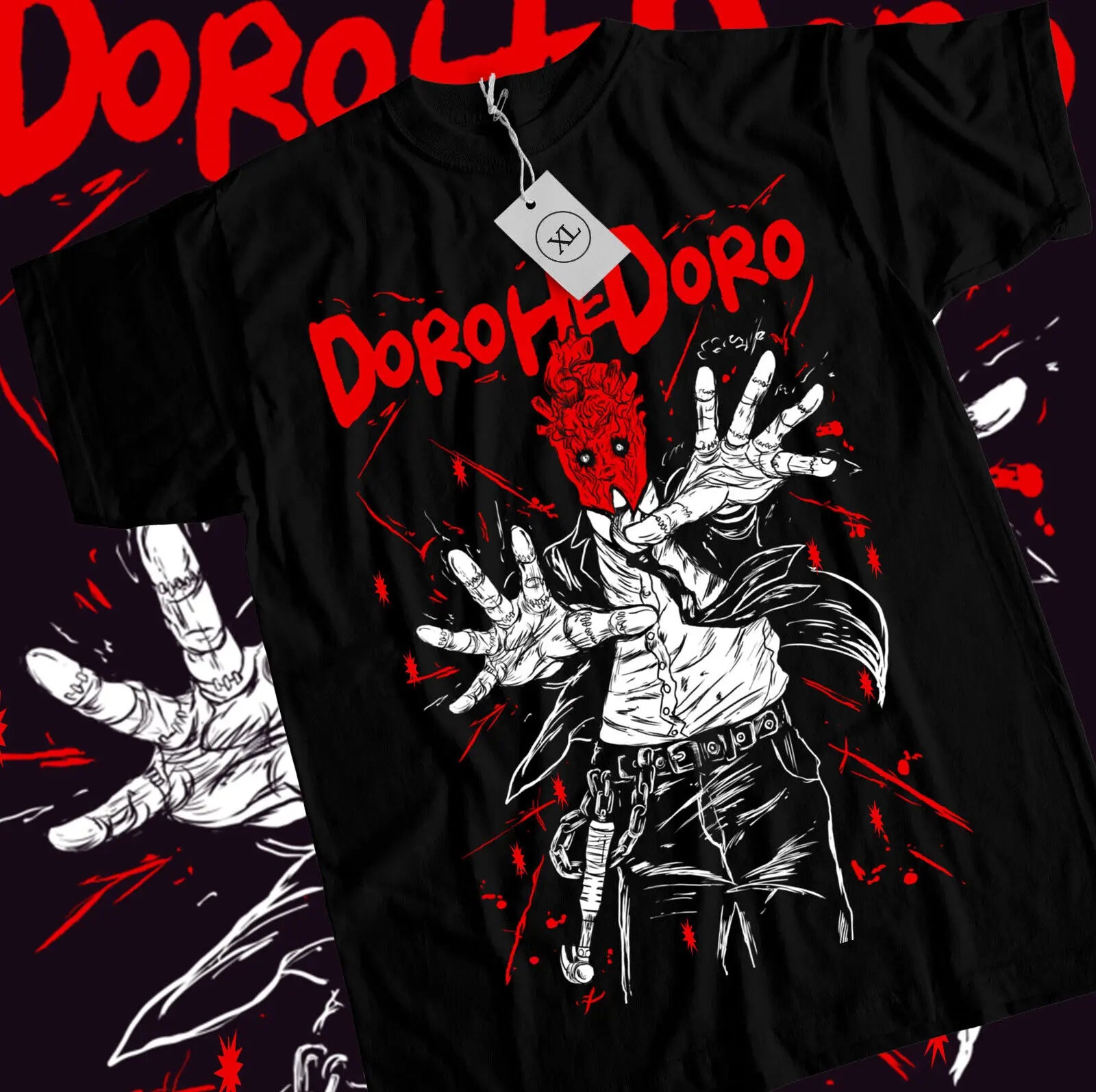Dorohedoro – Shin, Noi, Nikaido & Kaiman T-shirt Unisexe