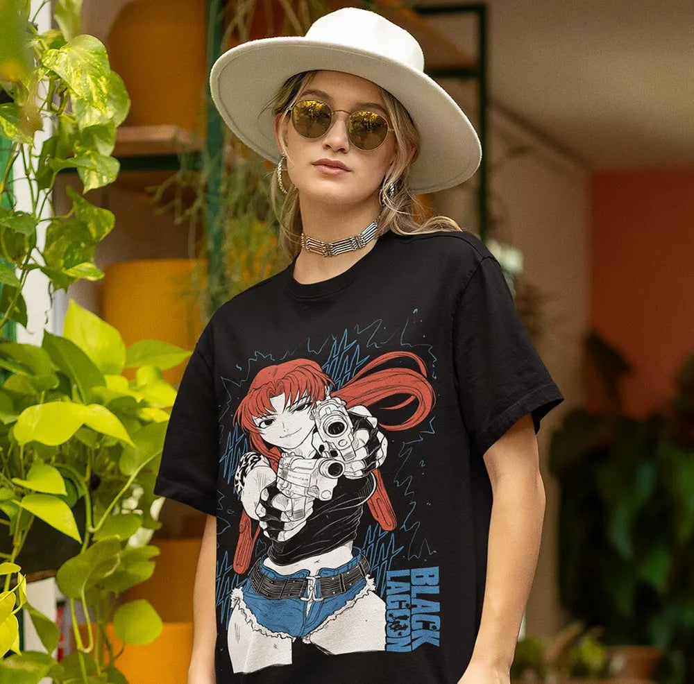 Black Lagoon – Revy T-shirt Unisexe