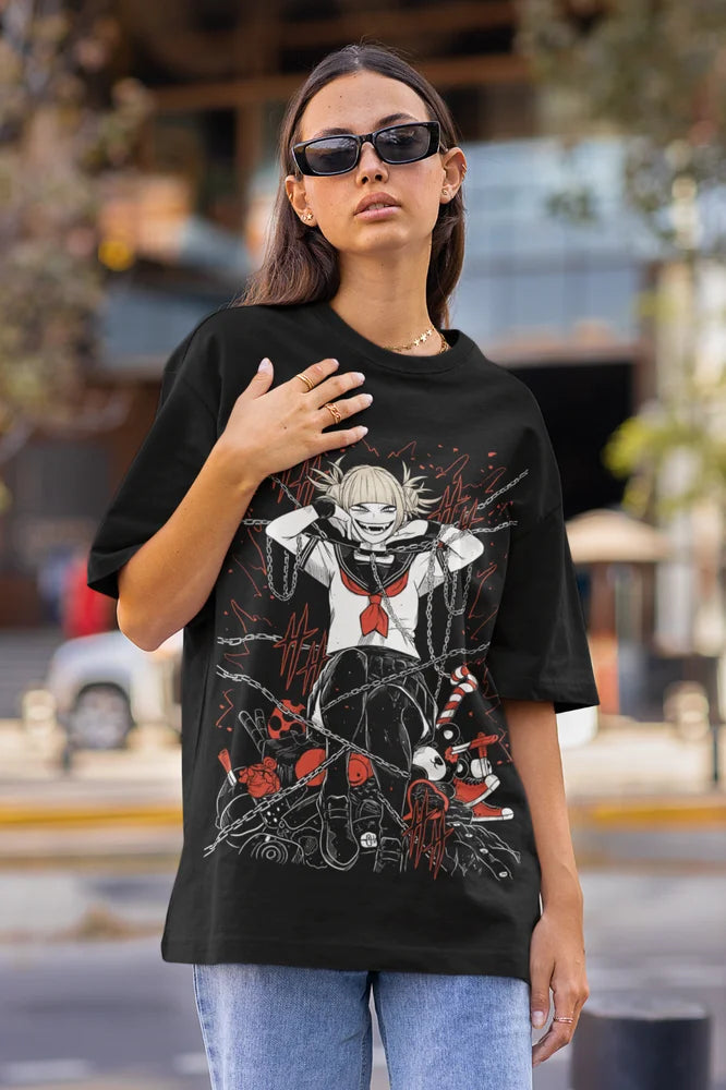 My Hero Academia – Himiko Toga & Izuku Midoriya T-shirt Unisexe
