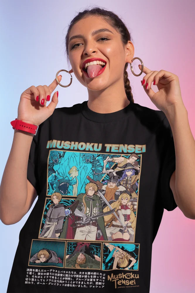 Mushoku Tensei – Migurdia T-shirt (Jobless Reincarnation)