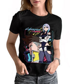Cyberpunk: Edgerunners – Lucy & David Martinez T-shirt Unisexe