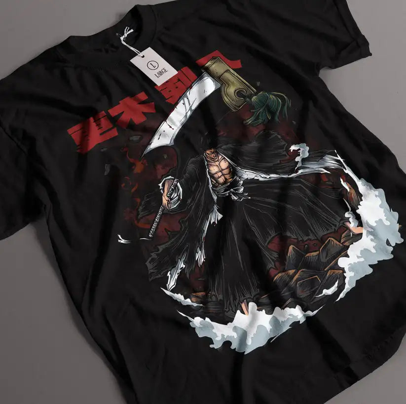 Bleach – Zaraki Kenpachi Bankai T-shirt Unisexe