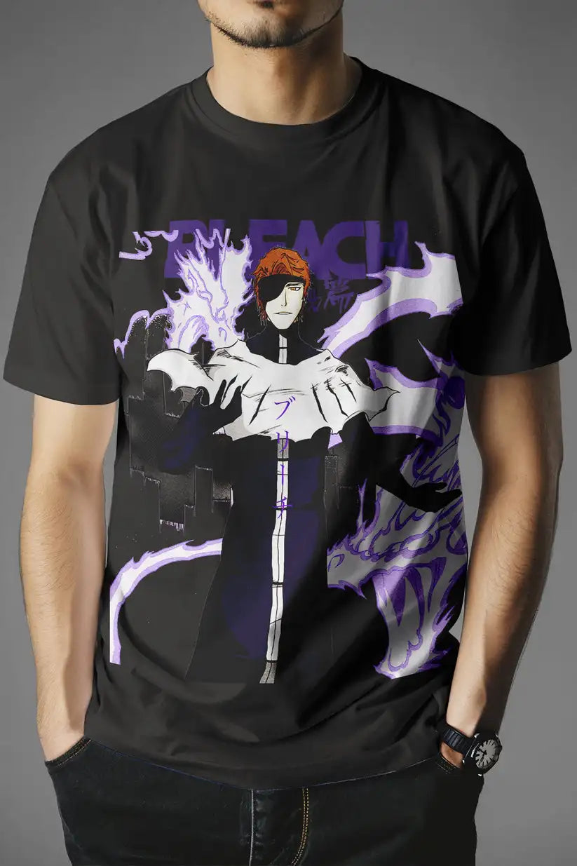 Bleach – Aizen Sosuke T-shirt Unisexe