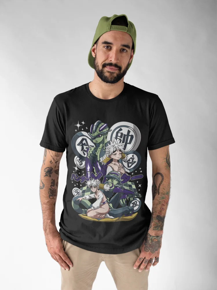 Hunter x Hunter – Meruem, Gon, Killua, Hisoka & Zoldyck T-shirt Unisexe