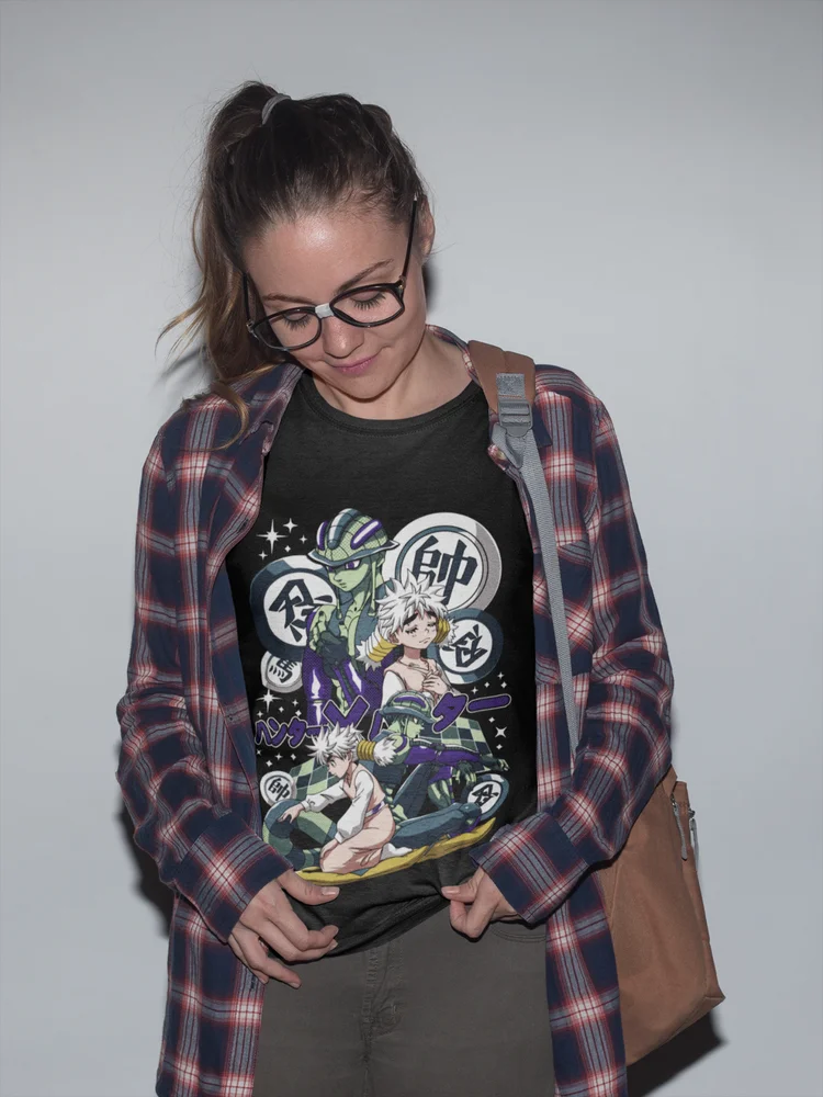 Hunter x Hunter – Meruem, Gon, Killua, Hisoka & Zoldyck T-shirt Unisexe