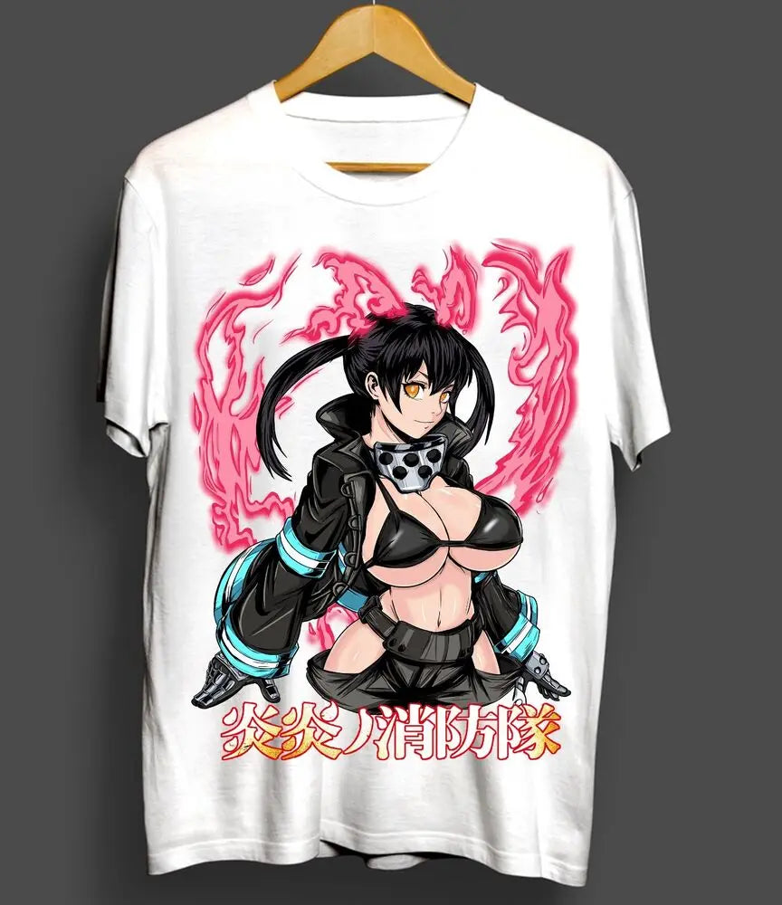 Fire Force – Tamaki, Shinra & Benimaru T-shirt Unisexe