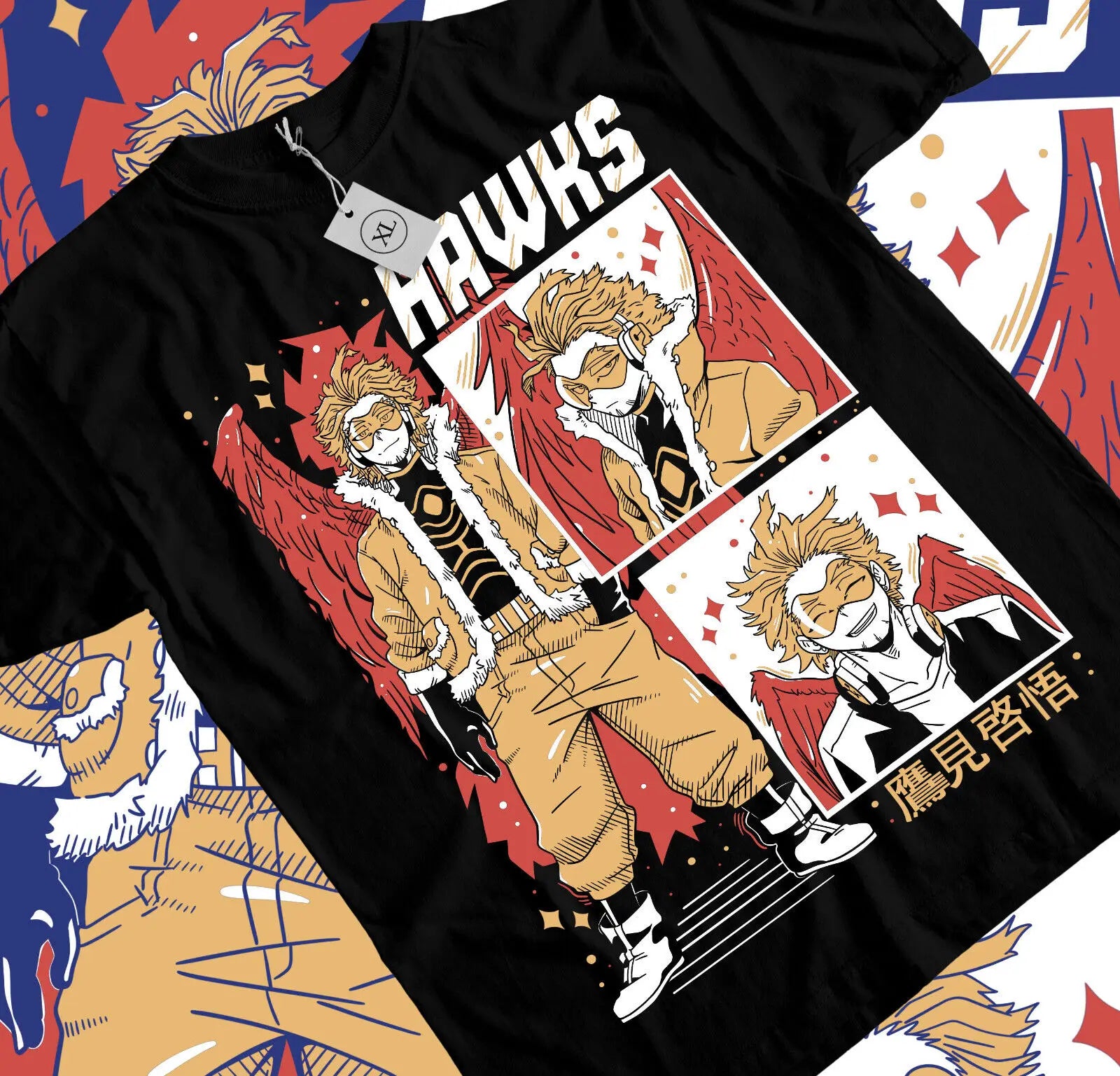 My Hero Academia – Wing Hero Hawks T-shirt