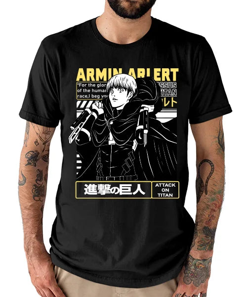 Attack on Titan – Armin Arlert Final Battle T-shirt Unisex