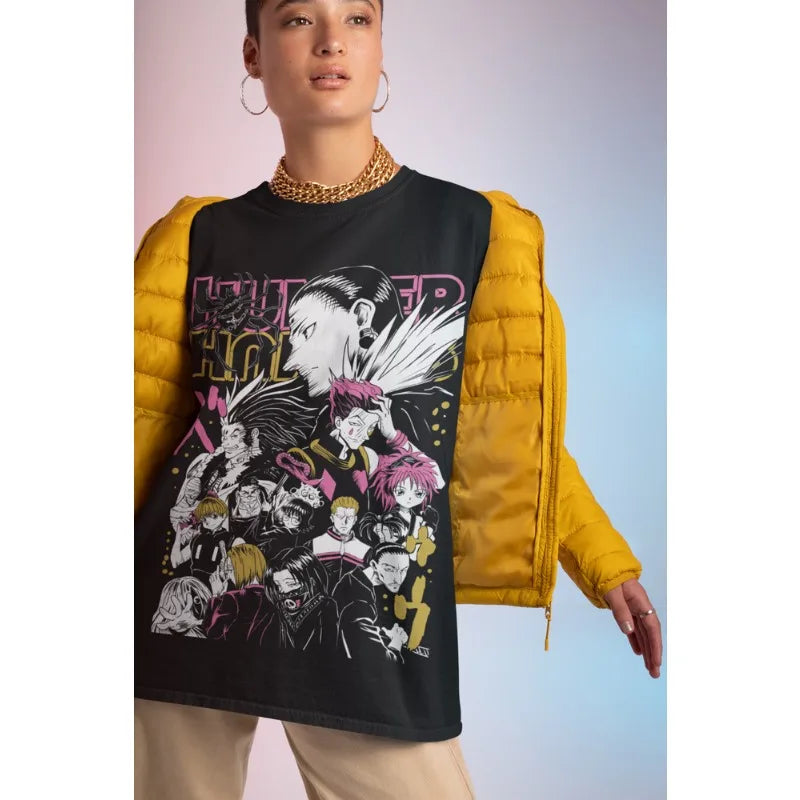 Hunter x Hunter – Killua, Gon, Hisoka & Meruem T-shirt Unisexe