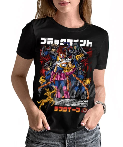 Knights of the Zodiac – Phoenix vs Black Knights T-shirt Unisexe