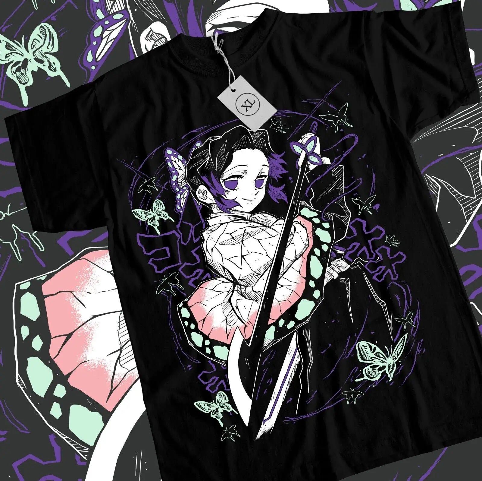 Demon Slayer (Kimetsu no Yaiba) – Shinobu Kocho T-shirt Unisexe