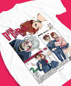 Dandadan – Momo & Okarun Battle T-shirt Unisexe
