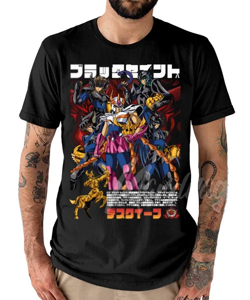 Knights of the Zodiac – Phoenix vs Black Knights T-shirt Unisexe