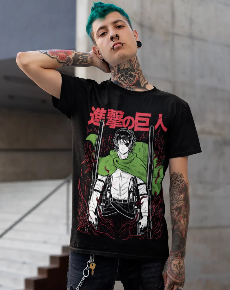 Attack on Titan – Hange Zoe T-shirt Unisexe