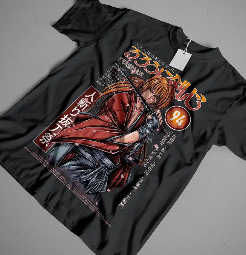 Rurouni Kenshin – Himura Kenshin T-shirt Unisexe
