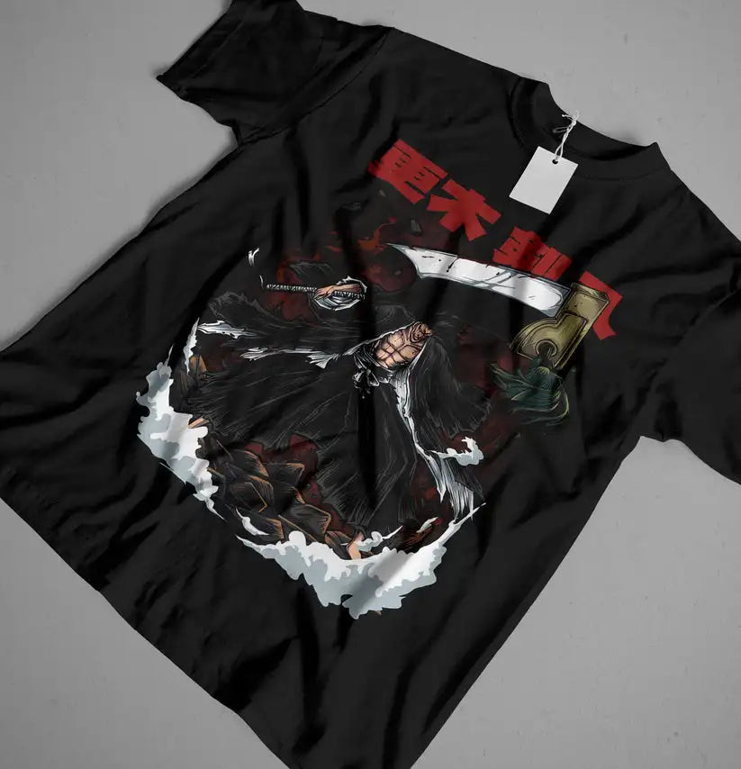 Bleach – Zaraki Kenpachi Bankai T-shirt Unisexe