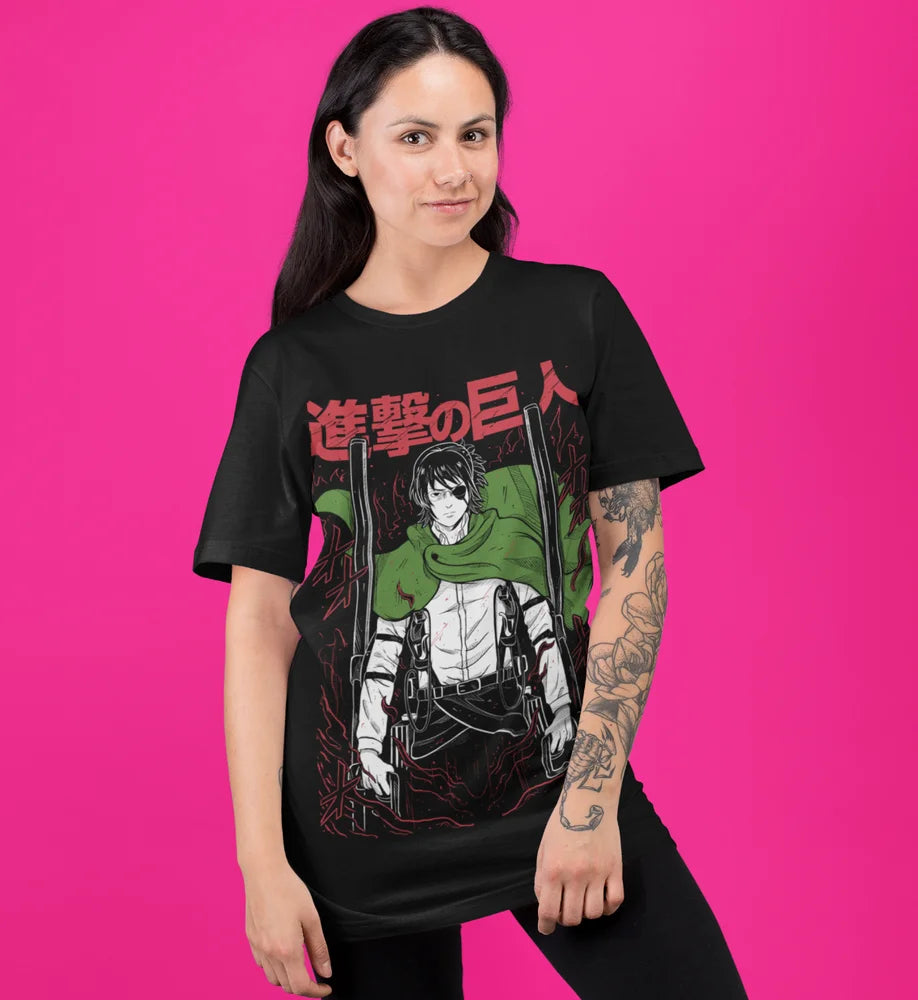 Attack on Titan – Hange Zoe T-shirt Unisexe
