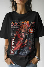 Rurouni Kenshin – Himura Kenshin T-shirt Unisexe