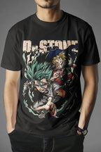 Dr. Stone – Senku Ishigami & Ryusui Nanami T-shirt Unisexe