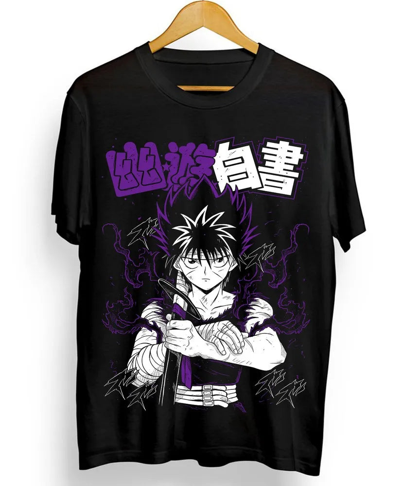 Yu Yu Hakusho – Hiei, Kuwabara, Kurama & Yusuke T-shirt Unisexe