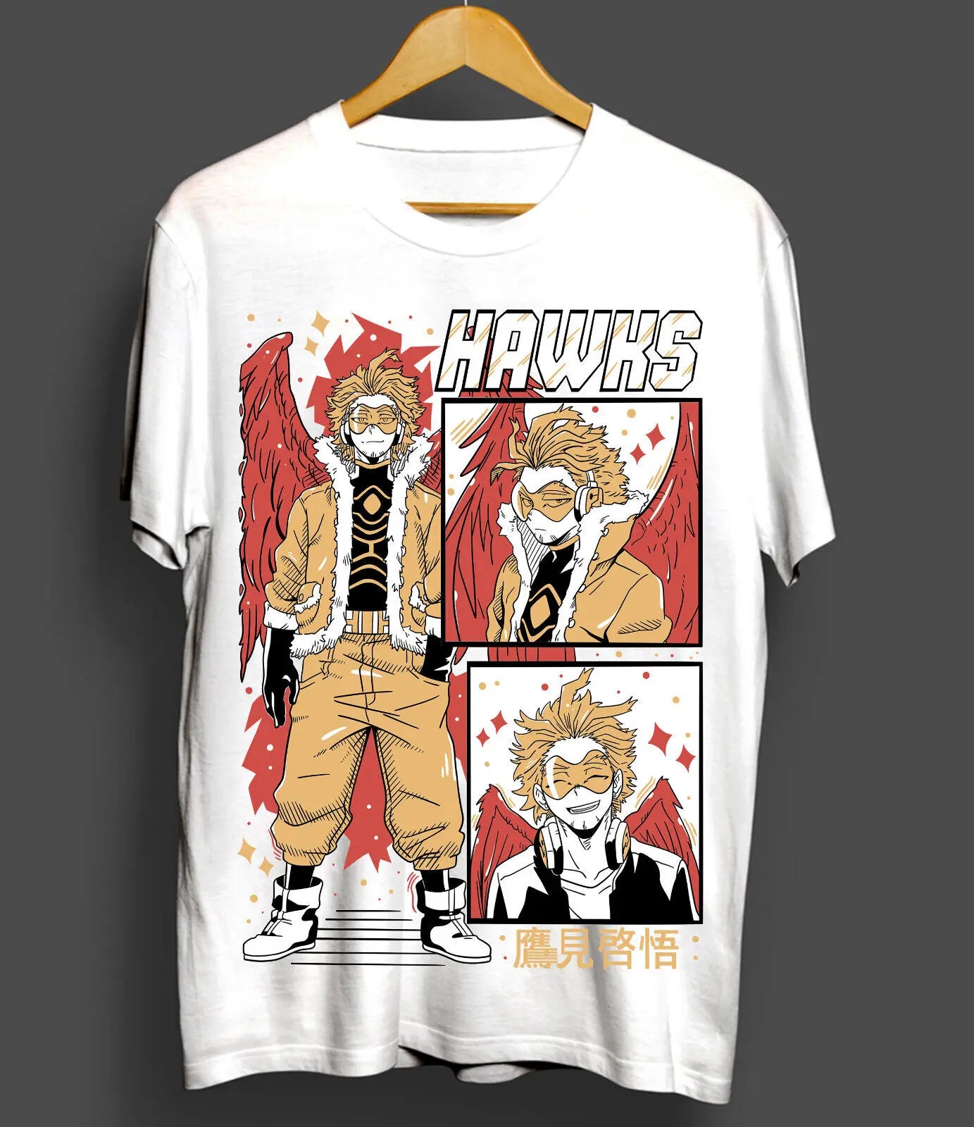 My Hero Academia – Wing Hero Hawks T-shirt