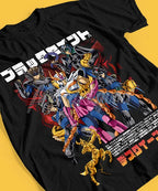 Knights of the Zodiac – Phoenix vs Black Knights T-shirt Unisexe