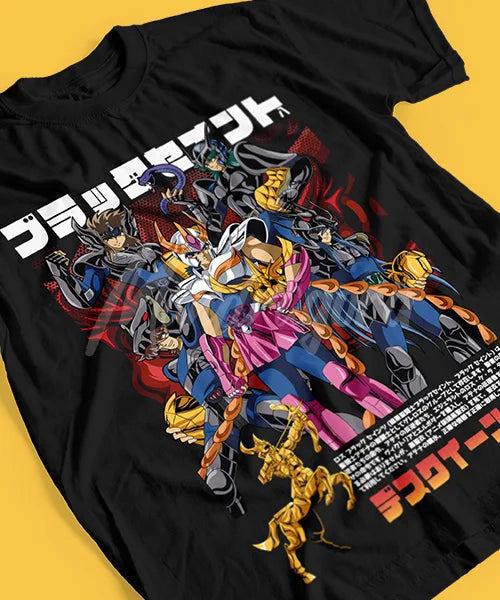 Knights of the Zodiac – Phoenix vs Black Knights T-shirt Unisexe