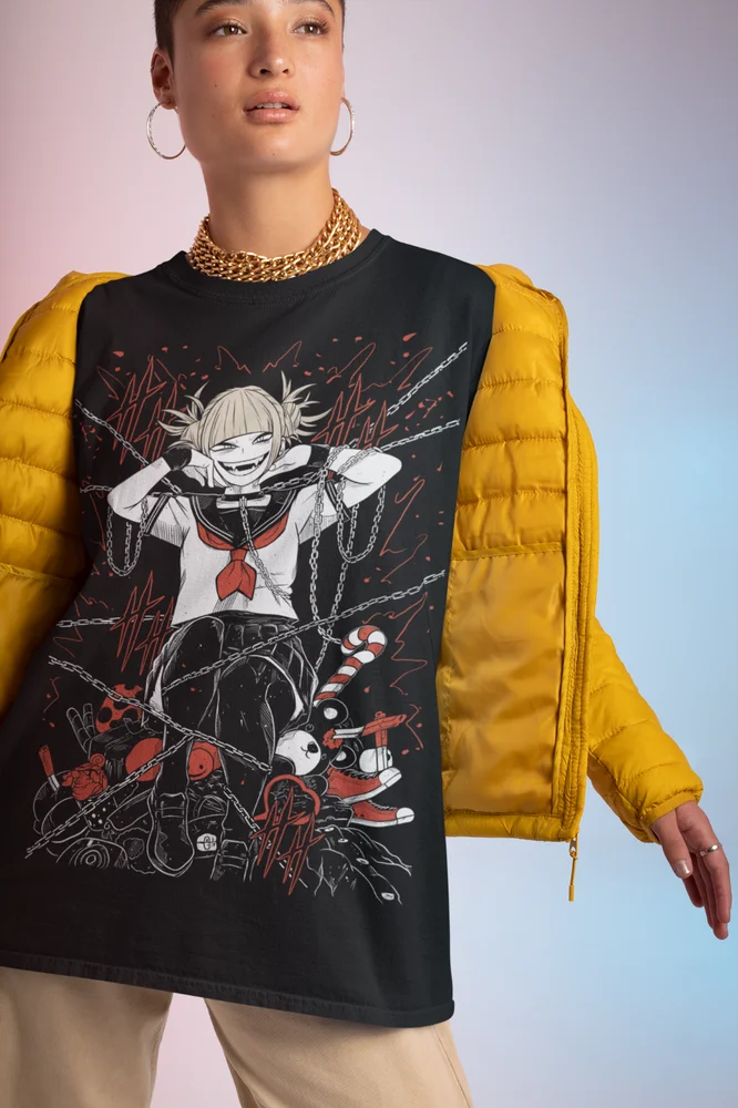 My Hero Academia – Himiko Toga & Izuku Midoriya T-shirt Unisexe