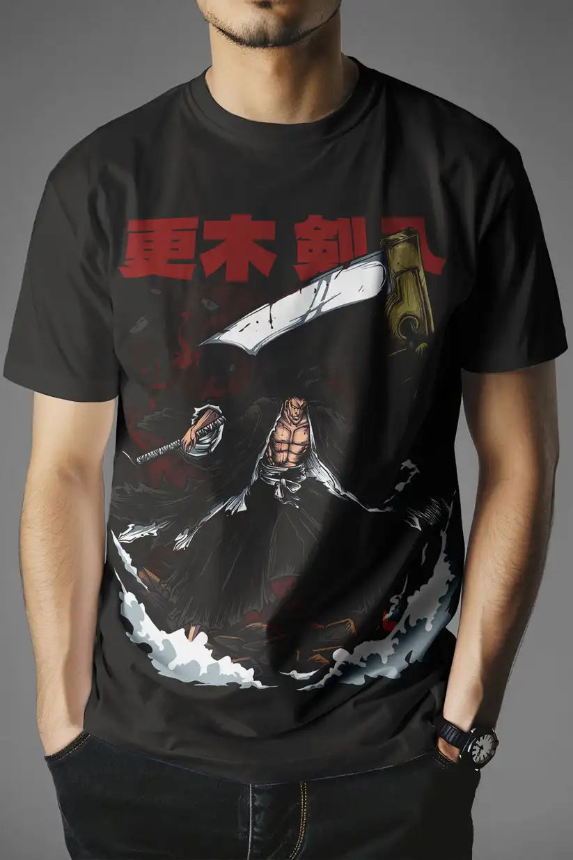 Bleach – Zaraki Kenpachi Bankai T-shirt Unisexe