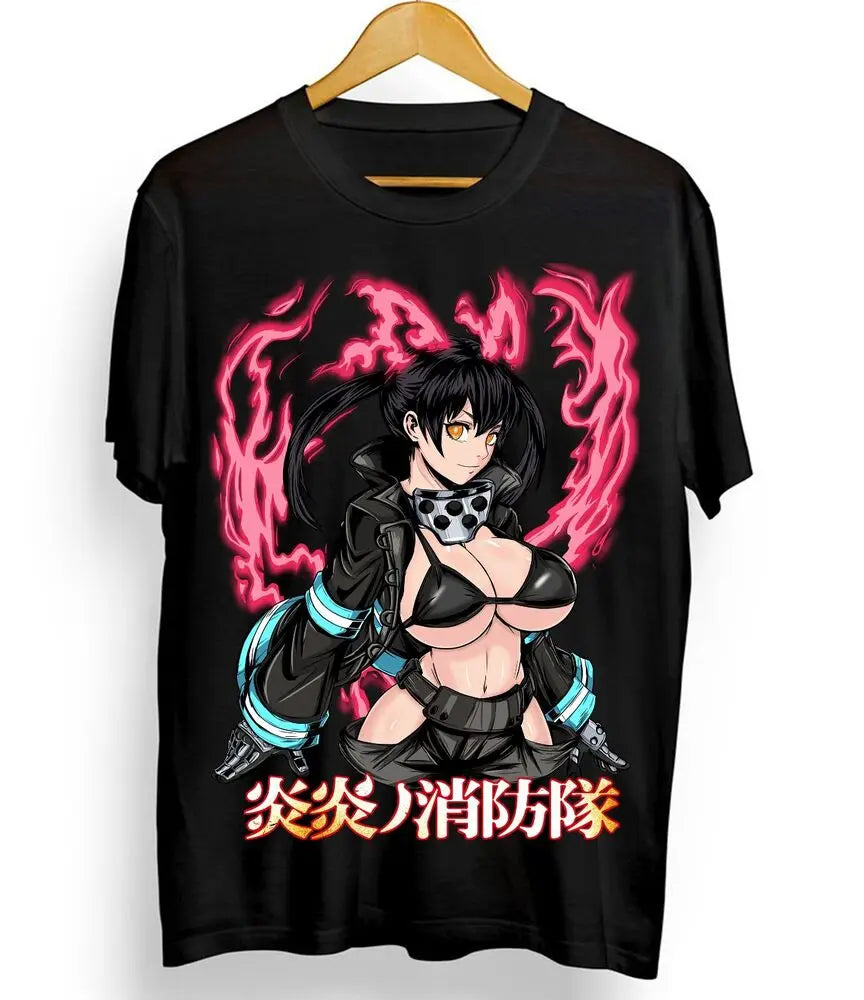 Fire Force – Tamaki, Shinra & Benimaru T-shirt Unisexe