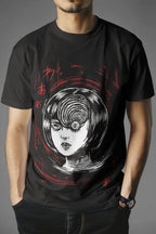 Junji Ito – Uzumaki Spirale (Kirie Goshima) T-shirt Unisexe